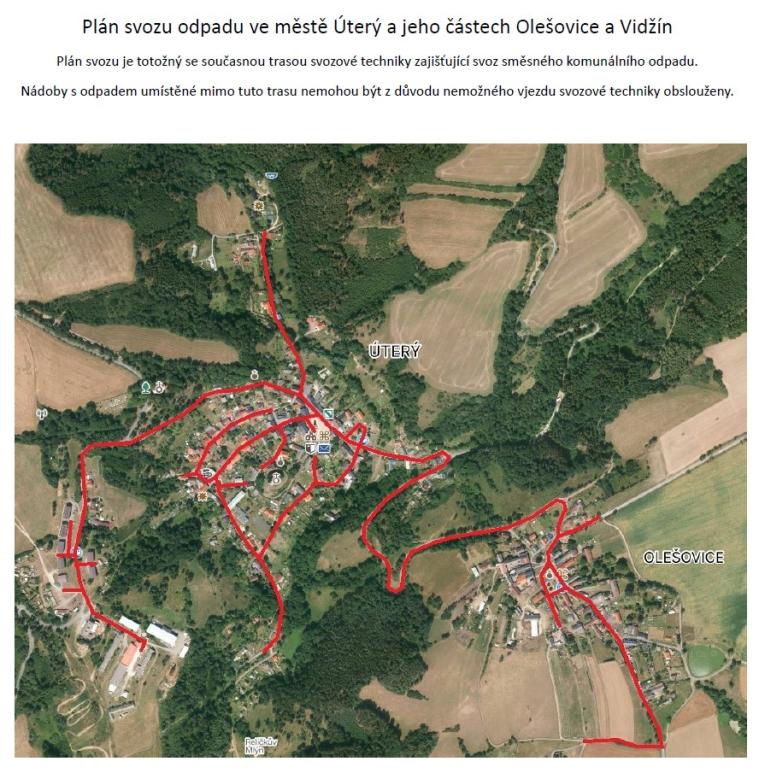 Úterý a Olešovice