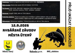 rybář při závodech